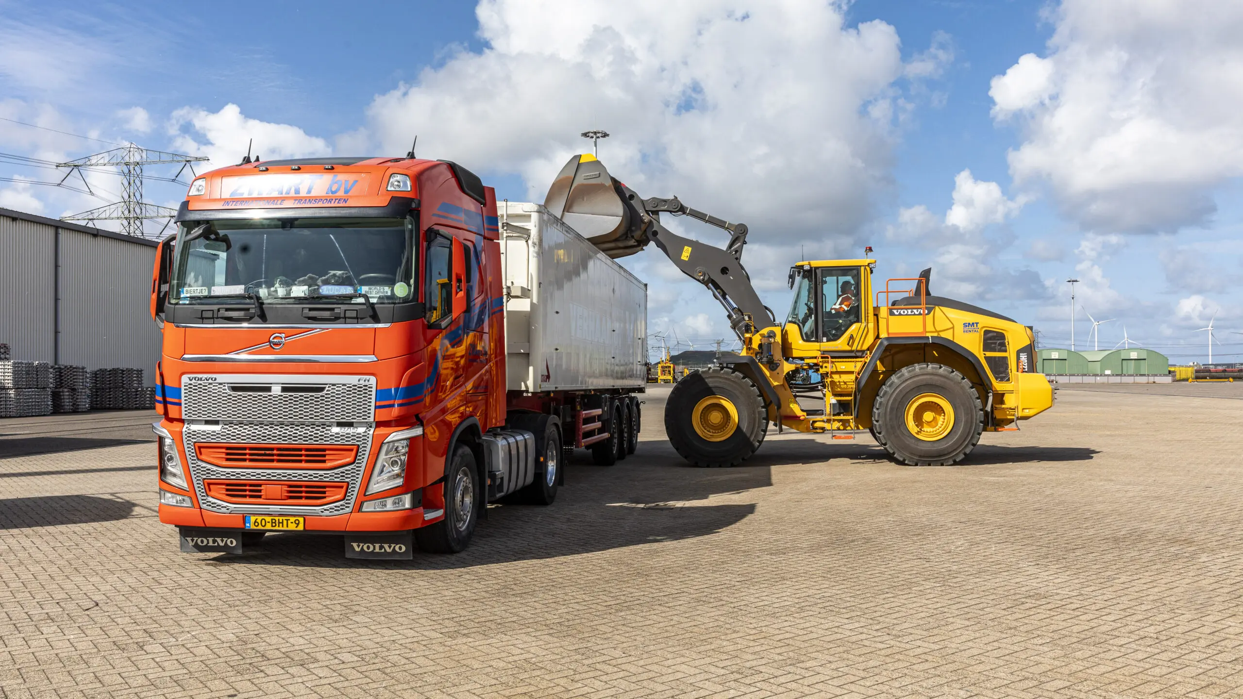 Through our Hartel Terminal development with terminal equipment